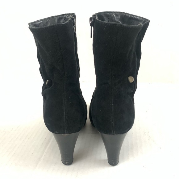 Paul Green Faux Fur Lined Suede Boots  - Size 6 - Picture 6 of 12